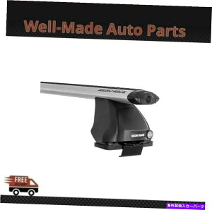 [tLA Rhino Rack Vortex 2500[tbNVXeVo[2o[p^R}JA3924 Rhino Rack Vortex 2500 Roof Rack System Silver 2 Bar For 05-22 Tacoma JA3924