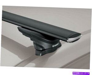 [tLA CmbN04-07tBbg|VFJCGԂ͌Œ}Eg|Cg[tbNt INNO Rack 04-07 Fits Porsche Cayenne Vehicles With Fixed Mount Points Roof Rack
