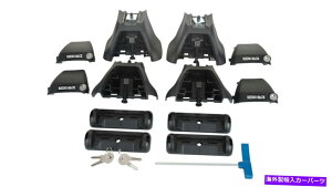 [tLA Rhino-rack USAJA2655 2500}`tBbgQGA[tbNVXeRpXɓK Rhino-Rack USA JA2655 2500 Multi Fit Vortex Aero Roof Rack System Fits Compass
