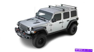 [tLA Rhino Rack 18-20tBbgW[vO[JL 4DR VORTEX RLT600 2BARobN{[[tbN Rhino Rack 18-20 Fits Jeep Wrangler JL 4dr Vortex RLT600 2Bar Backbone RoofRack