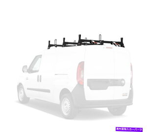 [tLA Vantech BlackH1 3o[A~jE͂[tbNVXeFRAM PROMASTER CITYɓK Vantech Black H1 3 Bar Aluminum Ladder Roof Rack System: Fits RAM ProMaster City