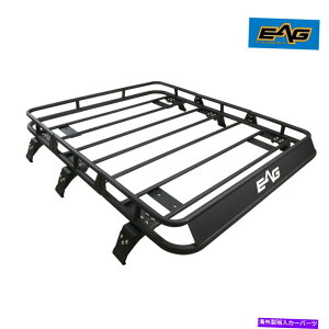 [tLA EAG84-01tBbgW[v`FL[XJ[tbNݕAƎ҂ƕ̃tFAO EAG Fits 84-01 Jeep Cherokee XJ Roof Rack Cargo Carrier with Wind Fairing