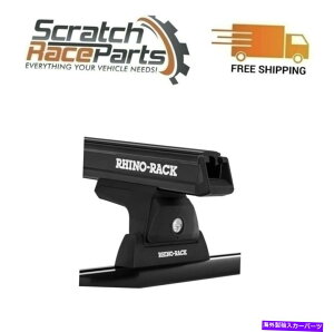 ���[�t�L�����A Rhino Rack Headyduty Trackmount Black2 Tundra 4dr 07-20 Ja8131�p�̃o�[���[�t���b�N Rhino Rack HeavyDuty Trackmount Black 2 Bar RoofRack For Tundra 4dr 07-20 JA8131�y���s�A���i�z