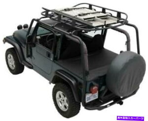 ���[�t�L�����A 07-18��SmittybiltSRC���[�t���b�N�����O���[JK 2 dr 300 lb��iBLK 76716 Smittybilt SRC Roof Rack for 07-18 Wrangler JK 2 DR 300 Lb Rating BLK 76716�y���s�A���i�z