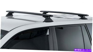 [tLA Rhino Rack 16-19ɓK}c_CX-9 Rhino Rack 16-19 Fits Mazda CX-9 2nd Gen 4dr SUV Vortex RCL Blk 2 Bar Roof Rack