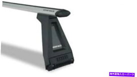 ルーフキャリア Rhino Rack 93-94フィットランドローバーディフェンダー110 4DR渦シルバー2バールーフラック Rhino Rack 93-94 Fits Land Rover Defender 110 4dr Vortex Silver 2 Bar Roof Rack【並行輸入品】
