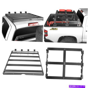 [tLA [txbhbN}bNX13 "nCNXo[[ݕ^Ǝ҃tBbgg^ch14-21 Roof Bed Rack MAX 13" High Crossbar Rails Cargo Carrier Fit Toyota Tundra 14-21