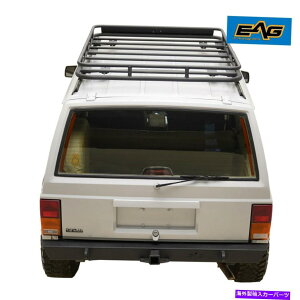 ルーフキャリア EAGフィット84-01ジープチェロキーXJルーフラックカーゴバスケット EAG Fits 84-01 Jeep Cherokee XJ Roof Rack Cargo Basket