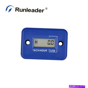 タコメーター Chainsaw Engine Tach Hour Meterデジタルタコメーター芝刈り機(青、2/4ストローク) Chainsaw Engine Tach Hour meter Digital tachometer Lawn mower (BLUE,2/4 Stroke)