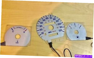 ^R[^[ 94-96̋tVo[tFCXO[Q[W94-96tH[hGXR[gw/o^bN 120mph Reverse Silver Face Glow Gauge For 94-96 Ford Escort w/o Tach