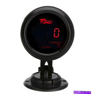 ^R[^[ J[jo[T2 "52mmubNVFfW^bhLED^`Q[WRPM|bhz_[ Car Universal 2" 52mm Black Shell Digital Red LED Tacho Gauge RPM Pod Holder