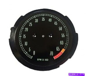^R[^[ 1965-1967RxbgnCbhC^R[^[tFCX 1965 - 1967 Corvette High Redline Tachometer Face