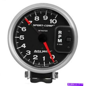 ^R[^[ Autometer Sport-Comp 5INTCYAiO0-10000 RPMWyfX^^R[^[3900 AutoMeter Sport-Comp 5in Size Analog 0-10000 Rpm Range Pedestal Tachometer 3900