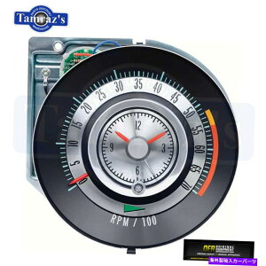 ^R[^[ 68J}CXggplTIC TOC TACH DASH TACHEMER CLOCK 5500 RPM NEW 68 Camaro Instrument Panel Tic Toc Tach Dash Tachometer Clock 5500 RPM New