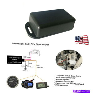 ^R[^[ fB[[GW^bNA_v^[RPMMZT[pԃgbN{[gbgph Diesel Engine Tach Adapter RPM Signal Sensor Waterproof For Car Truck Boat Yacht