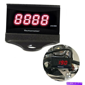 タコメーター LEDデジタルタコメーター18VユニバーサルRタチョゲージメーター用オートバイHON-DA LED Digital Tachometer 18V Universal R Tacho Gauge Meter for Motorcycles Hon-da