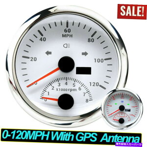 ^R[^[ 85mmfW^J[{[gGPSXs[h[^[0-120mphŃ^R[^[Q[W0-8000rpm 85mm Digital Car Boat GPS Speedometer 0-120MPH With Tachometer Gauge 0-8000RPM