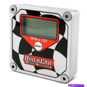 ^R[^[ QuickCar Racing 611-099 QuickTach LCDR[^R[^[A`FbJ[ QuickCar Racing 611-099 Quicktach LCD Recall Tachometer, Checkered