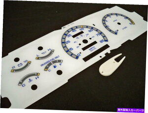 ^R[^[ 1994 Mazda B2300 B3000 B4000 NAVAJO W/ TACHEMEMEMEMER WHITE FACE GLOW STOL 1994 Mazda B2300 B3000 B4000 Navajo w/ Tachometer White Face Glow Through Gauges