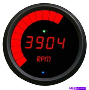 タコメーター 3 3/8 "マルチ関数プログラマブルタコメーターレッドLEDゲージブラックベゼル 3 3/8" Multi Function Programmable Tachometer Red LED Gauge Black Bezel