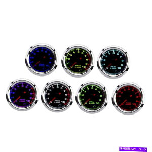タコメーター ユニバーサル2 '' 52mmデジタルLED RPMタチョタコメーターゲージLED 0?10000 rpm 12V Universal 2'' 52mm Digital LED RPM Tacho Tachometer Gauge LED 0~10000 RPM 12V