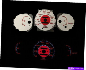 ^R[^[ 96-00z_VrbÑbhO[Q[WtFCXi}jAgX~bVjw/o rpm tach Red Glow Gauge Face For 96-00 Honda Civic (Manual Transmission) w/o RPM Tach