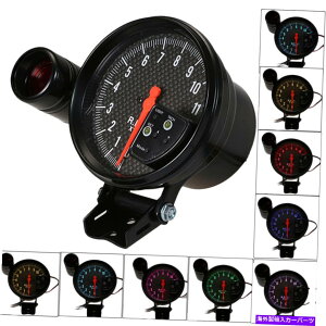 ^R[^[ 5 "^R[^[Q[W7J[LED 0-11000 rpm[gVtgCgjo[TY2B3 5" Tachometer Gauge 7 Color LED 0-11000 RPM Meter Shift Light Universal Y2B3