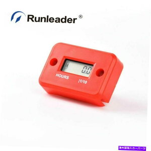 タコメーター 赤い帰納時間メーター、芝刈り機チェーンソーオートバイのメンテナンスリマインダー Red Inductive Hour Meter,Maintenance Reminder for Lawn mower chainsaw motorcycle