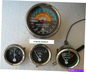 �^�R���[�^�[ IH Farmall�g���N�^�[�Q�[�W�Z�b�g-300-350-GAS���[�e�B���e�B�e�R���[�^�[TEMP�I�C���A���y�A IH Farmall Tractor Gauge-Set-300-350-Gas Utility-Tachometer Temp Oil Ampere�y���s�A���i�z