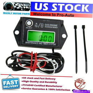 ^R[^[ 2Xg[N܂4Xg[Np12VfW^RPM^R[^[W/ MAX RPMR[ 12V Digital RPM Tachometer For 2 Stroke or 4 Stroke Tach Meter w/ Max RPM Recall