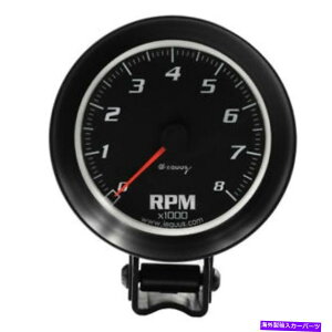 ^R[^[ GNEX3-3/8 DIA^R[^[8000 rpmubN_CE6068 Equus 3-3/8 Dia Tachometer 8000 RPM Black Dial E6068