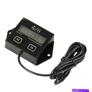 ^R[^[ LCD TINY TACHfW^ԃ[^[}Xp[NŊ@GW[^[p^R[^[ LCD Tiny Tach Digital Hour Meter Tachometer for Marine Spark Mower Engine Motor