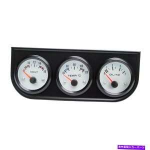 ^R[^[ 2 ''gvQ[W^R[^[rpmvQ[WEF 2'' Triple Gauge Tachometer RPM Water Temperature Oil Pressure Meter Gauges Well