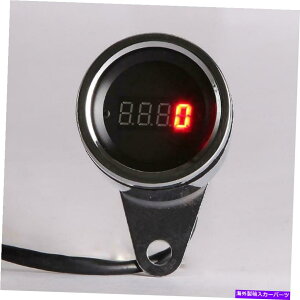 ^R[^[ jo[TI[goCLEDfW^^R[^[dvQ[WATV_[goCN Universal Motorcycle LED Digital Tachometer Voltmeter Gauge For ATV Dirt Bike