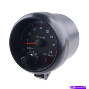 ^R[^[ 3.75 "jo[TJ[^R[^[Q[W^`[^[0-8000 rpm LEDVtgCg 3.75" Universal Car Tachometer Gauge Tacho Meter 0- 8000 RPM LED Shift Light