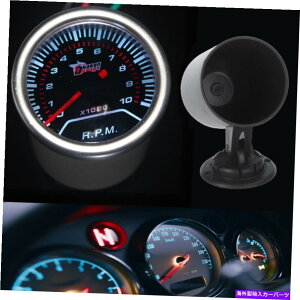 ^R[^[ |C^[2 "52mmԂ̉LED^`^R[^[Q[W[^[ +|bhz_[ Pointer 2" 52mm Car Smoke Len LED Tacho Tachometer Gauge Meter + Pod Holder