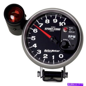 タコメーター Autometer 3699 Sport-Comp IIシフトライトタコメーター5 "0-10K rpm Autometer 3699 Sport-Comp Ii Shift-Lite Tachometer 5" 0-10K Rpm