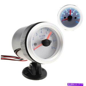 ^R[^[ I[gJ[^R[^[^bNQ[W2 "52mm 0-8000rpmz_[Jbvtu[Cg Auto Car Tachometer Tach Gauge 2" 52mm 0-8000RPM Blue Light with Holder Cup
