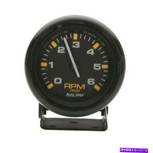 ^R[^[ 2-3/4 "I[gQ[WyfX^ubN^R[^[0-6000 rpm-2306̎ AutoMeter For 2-3/4" Autogage Pedestal Black Tachometer 0-6000 RPM - 2306