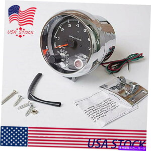 ^R[^[ tBbg4 6 8V_[GW3.75 "12V LED^R[^[Q[W0?8000rpmjo[TUS Fits 4 6 8 Cylinder Engine 3.75" 12V LED Tachometer Gauge 0~8000RPM Universal US