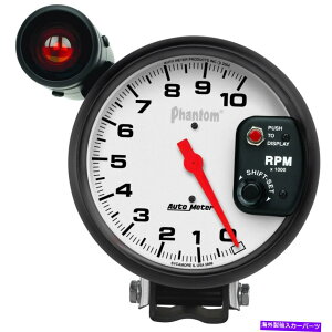 ^R[^[ Autometer 5899 Phantom Shift-Lite Tachomer 10k rpm 4/6/8 Cyl EngB|Cgw/|Cg Autometer 5899 Phantom Shift-Lite Tachometer 10K Rpm For 4/6/8 Cyl Eng. W/Points