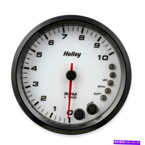 ^R[^[ Holley 26-618WAiOX^C̃^R[^[AA0-10KA4-1/2C` Holley 26-618W Analog-Style Tachometer, White, 0-10k, 4-1/2 Inch