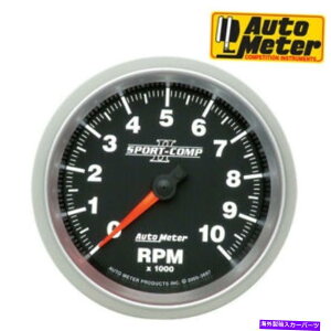 ^R[^[ Autometer 3697 Sport-CompII IIC_bV^R[^[AiOubNQ[W10000 rpm AutoMeter 3697 Sport-Comp II In-Dash Tachometer Analog Black Gauge 10000 RPM