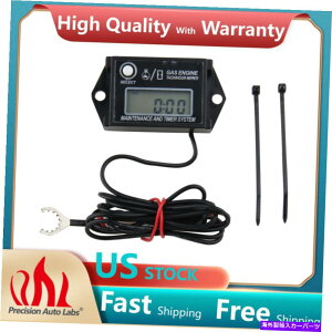 ^R[^[ hfW^^Cj[^R[^[Tach Hour MeterWu^C}[ē̓p[ Waterproof Digital Tiny Tachometer Tach Hour Meter Job Timer Resettable Power