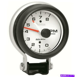 ^R[^[ AMT-5780I[g[^[Q[WAt@gA^R[^[A3 3/4C`A0-8K rpmAw/ AMT-5780 Autometer Gauge, Phantom, Tachometer, 3 3/4 in., 0-8K RPM, Pedestal w/