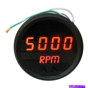 ^R[^[ Intellitronix 2-1/16 "vO\LEDfW^~j^R[^[AԁA9900 rpm Intellitronix 2-1/16" Programmable LED Digital Mini Tachometer, Red, 9900 RPM