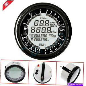 タコメーター 85mm 6in1多機能GPSスピードメーターデジタルタコメーターゲージ圧力10Bar 85mm 6in1 Multi-Function GPS Speedometer Digital Tachometer Gauge Pressure 10Bar