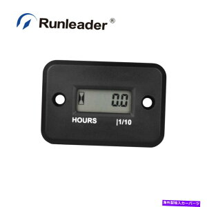 タコメーター (黒)誘導時間メーター、芝刈り機チェーンソートラクターのメンテナンスリマインダー (BLACK)Inductive Hour Meter,Maintenance Reminder for Lawn mower chainsaw tractor