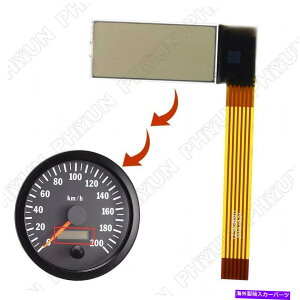 ^R[^[ 6sxv^R[^[LCD VDOQ[W^R[^[P[XgbNpfBXvC 6Pin Speedometer Tachometer LCD Display for VDO Gauge Tachometer Kenworth Truck