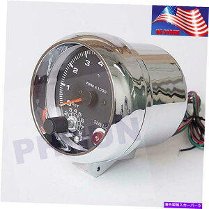 ^R[^[ J[Q[W3.75 "^R[^[7 LEDF\0-8000 RPMVtgCgUSA Car Gauge 3.75" Tachometer 7 LED Colors Adjustable 0-8000 RPM Shift-Light USA